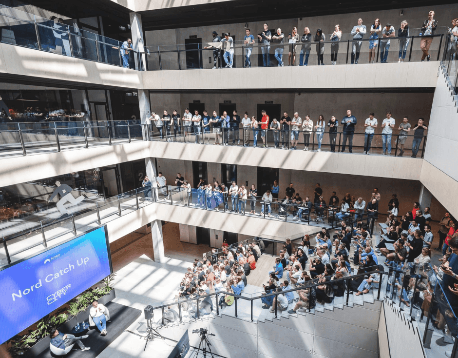 Ilustrative image of bunny.net company at tech conference