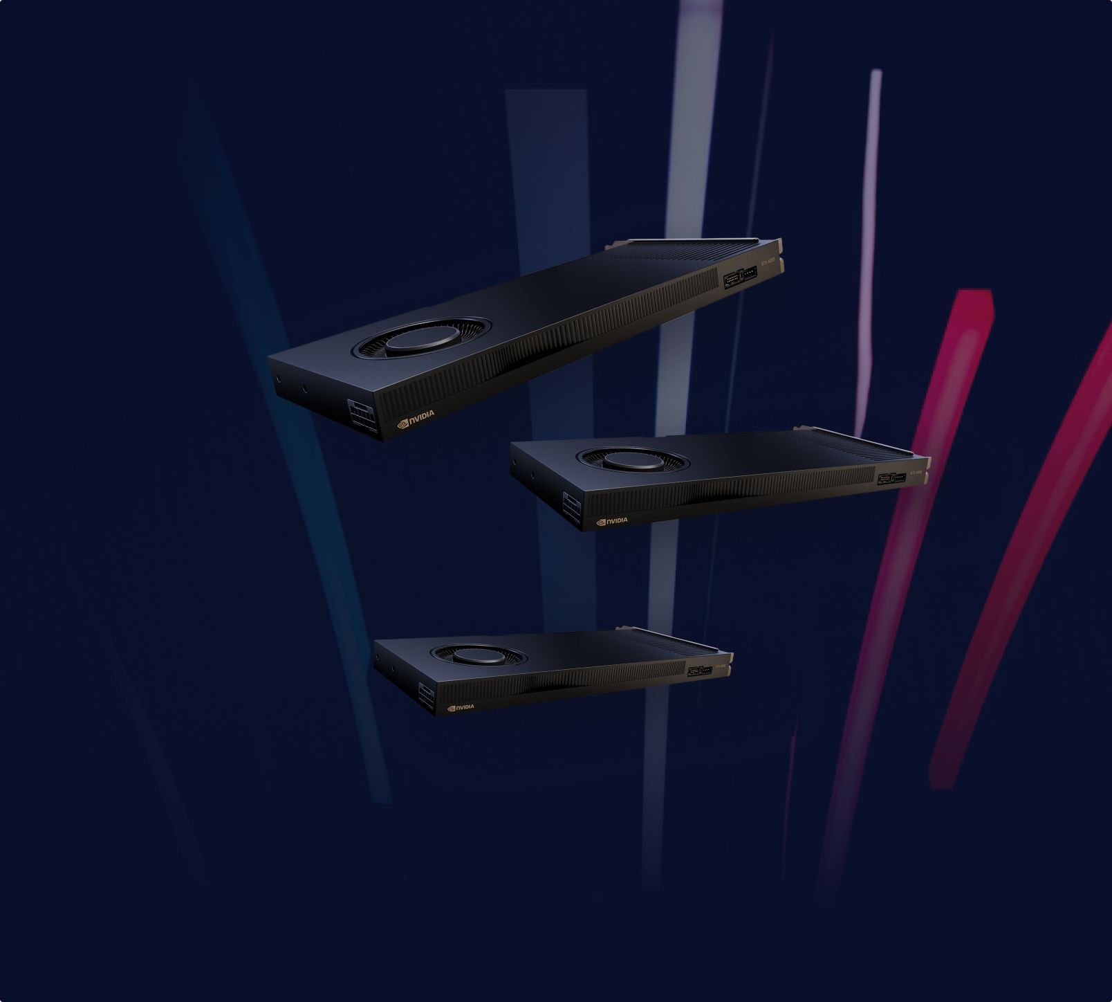 High-performance GPU servers powering AI and machine learning computations