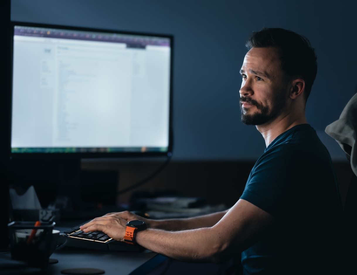 Portrait of VPN service support technician