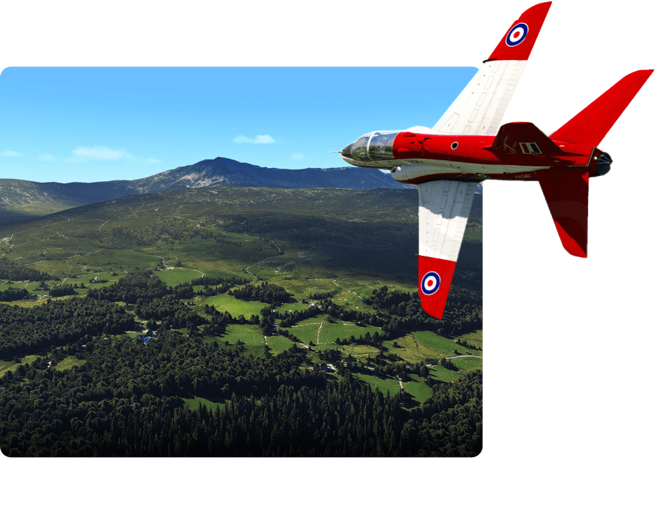 Screenshot of Orbx's product